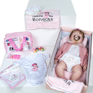 Boneca Bebê Reborn Realista