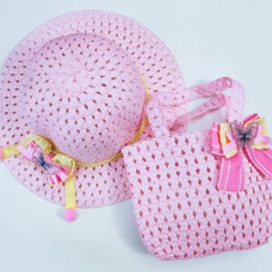 Chapéu Infantil com Bolsa